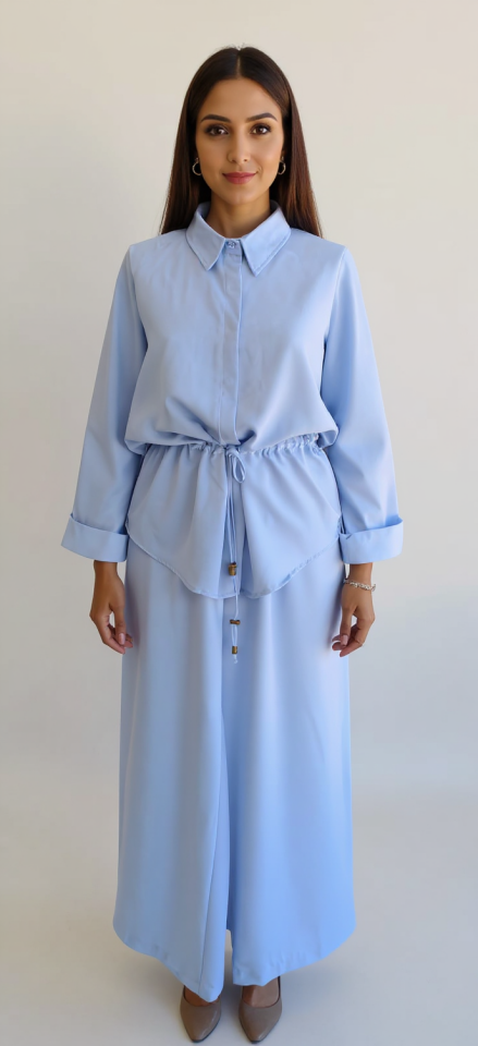 Beli Büzgülü Takım